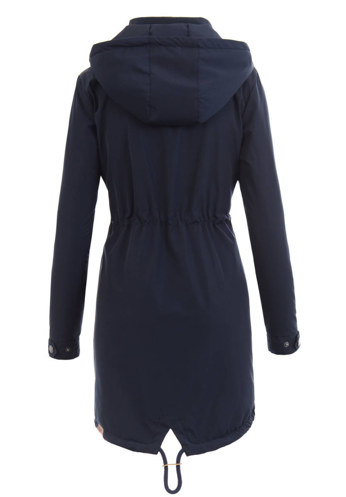 Kurtka Parka Wiosenna Granat