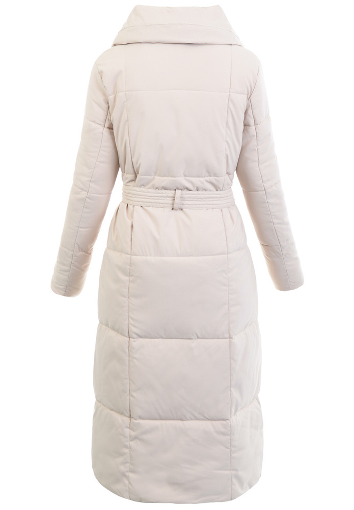 Damska Zimowa Ortalionowa Kurtka Kremowa