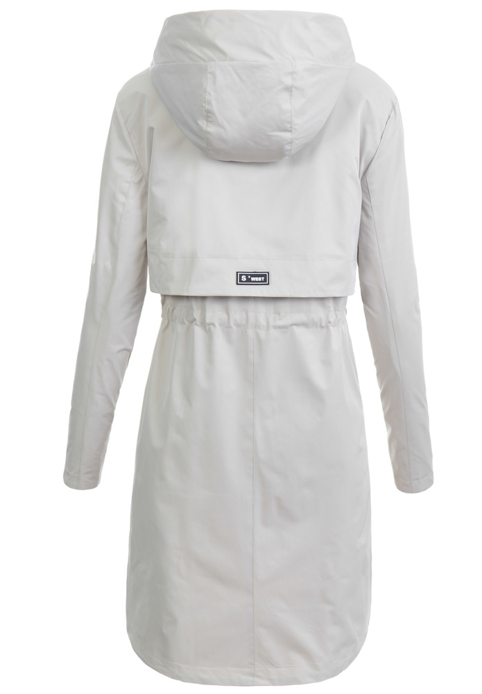 Kurtka Parka Wiosenna Ecru