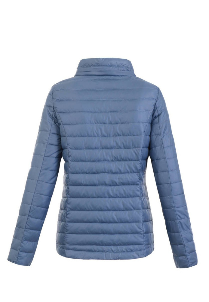 Damska WiosennoJesienna Kurtka Ciemno Niebieska