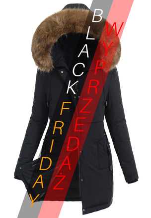 Damska Kurtka Zimowa Czarna