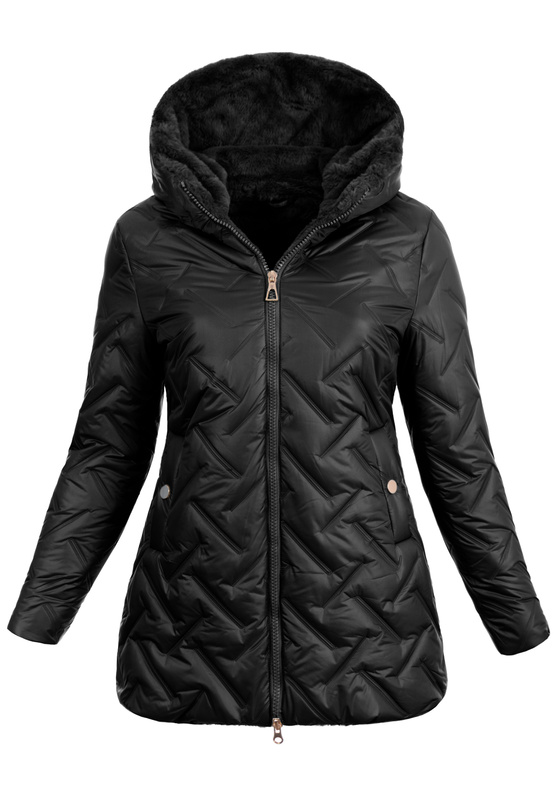 Damska Kurtka Zimowa Czarna