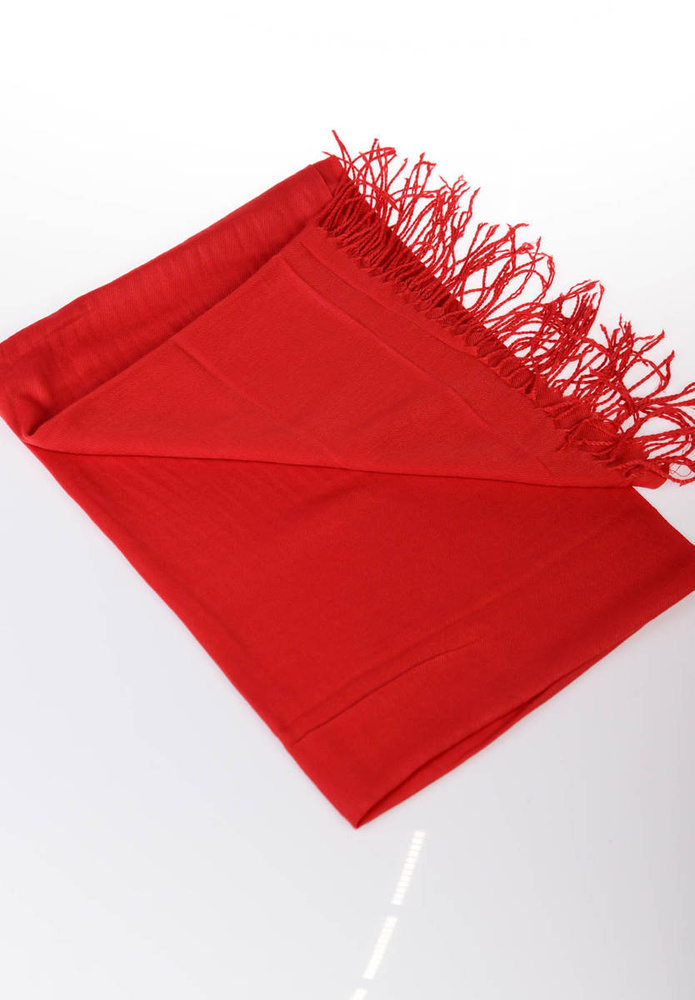 Szal Damski Czerwony