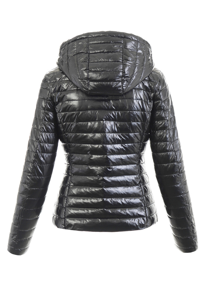 Kurtka Ortalionowa Wiosenna Czarna