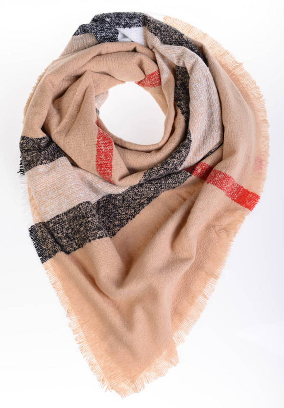 Damska Chusta Brązowa