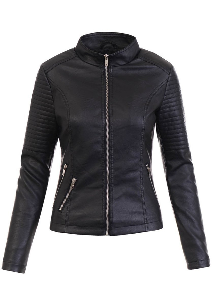 Damska Kurtka Ramoneska Czarna