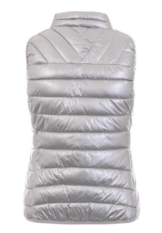 Damski Bezrekawnik Kamizelka Srebrnym