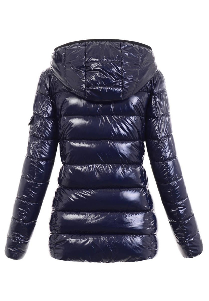 Damska Zimowa Kurtka Granatowa