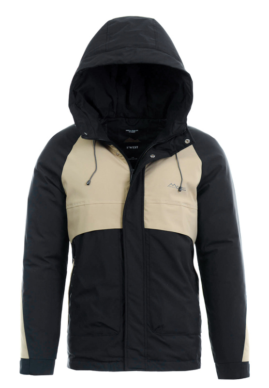 Męska Zimowa Kurtka Beżowy