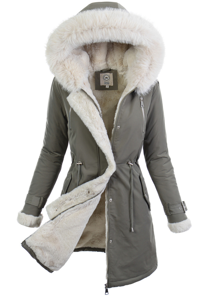 Parka Zimowa Zielona