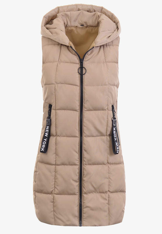 Damska Kamizelka Bezrękawnik Granat