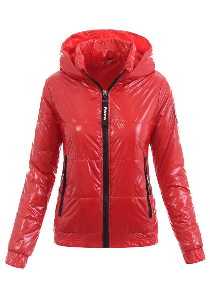 Damska Wiosenna Ortalion Kurtka Czarna