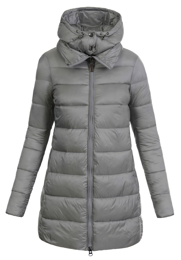 Damska Kurtka Zimowa Szara