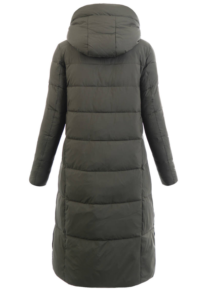 Damska Zimowa Ortalionowa Kurtka Khaki