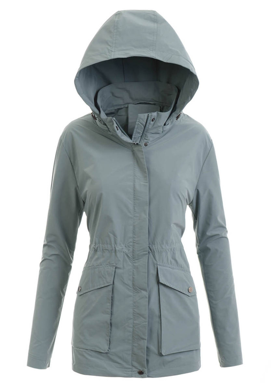 Kurtka Ortalionowa Wiosenna Pistacjowa