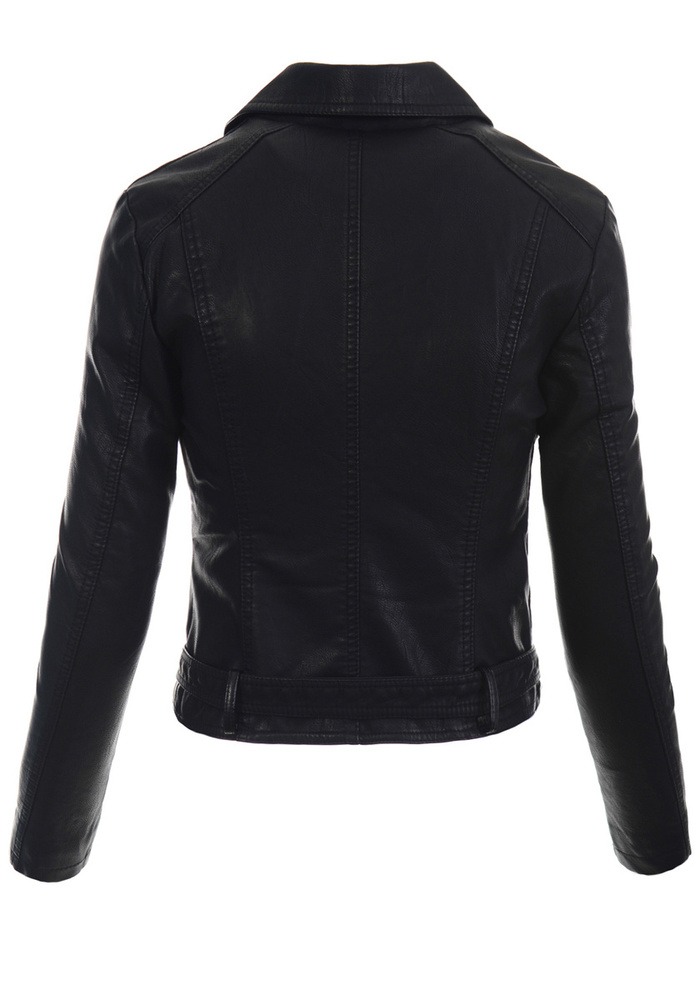 Damska Kurtka Ramoneska Czarna