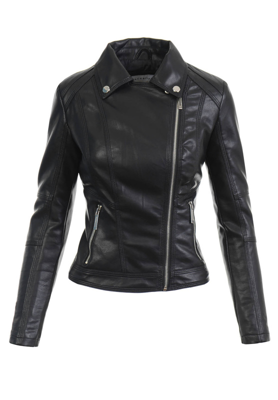 Damska Kurtka Ramoneska Czarna