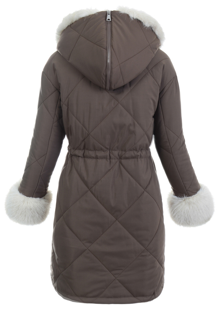 Parka Zimowa Brązowa