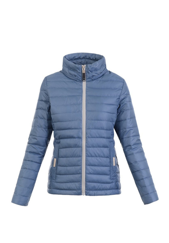 Damska WiosennoJesienna Kurtka Ciemno Niebieska