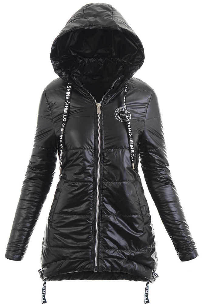 Kurtka Parka Wiosenna Ecru