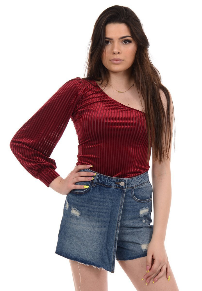 Damskie Krótkie Spodenki Jeansowe Niebieskie