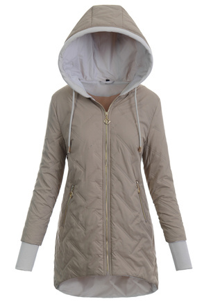 Damska Kurtka Przejściowa Beżowa