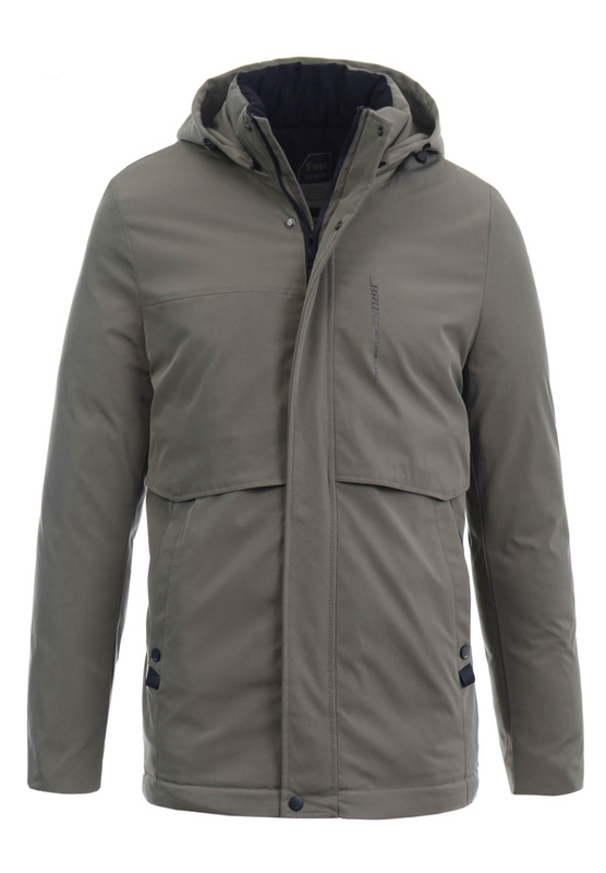 Męska Zimowa Kurtka Beżowa