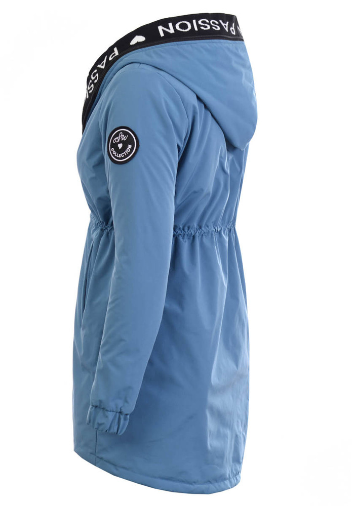 Damska Wiosenna Ortalion Kurtka Czarna