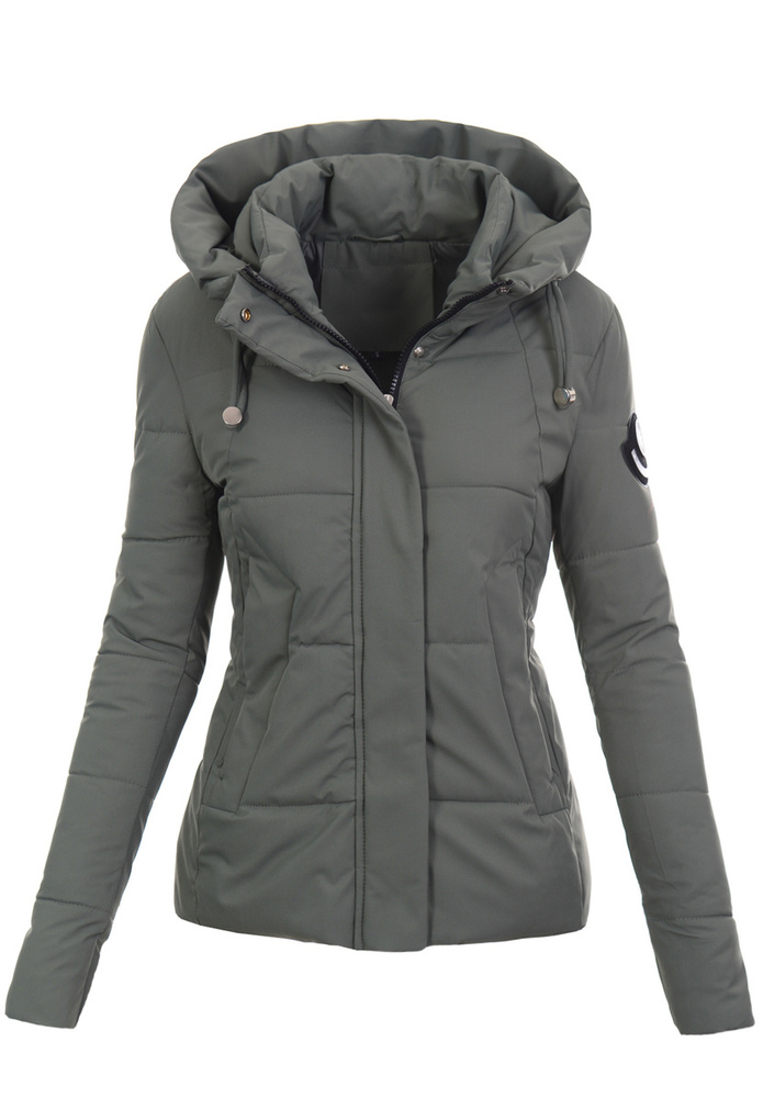 Damska Kurtka Zimowa Zielona