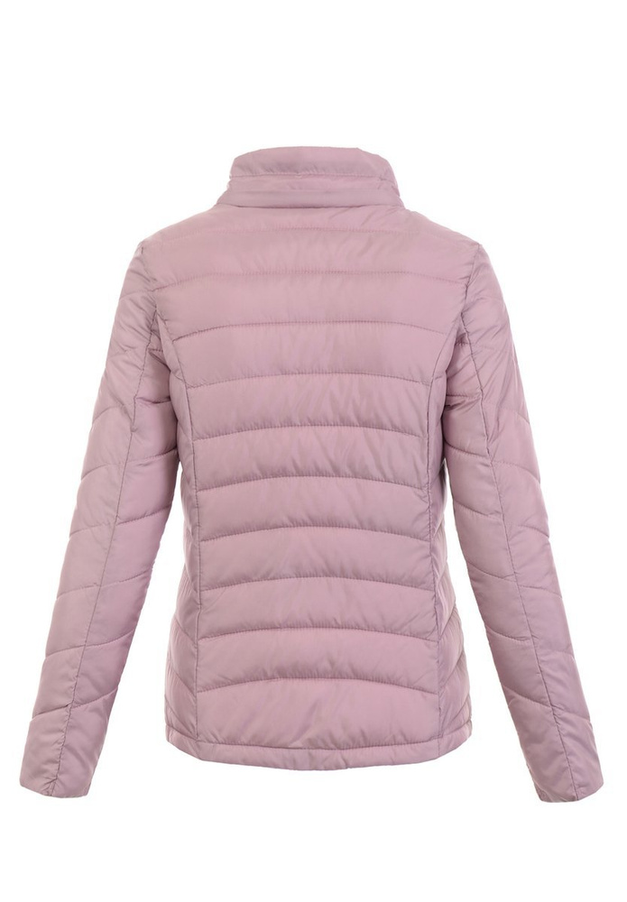 Damska Wiosenno-Jesienna Kurtka Różowa