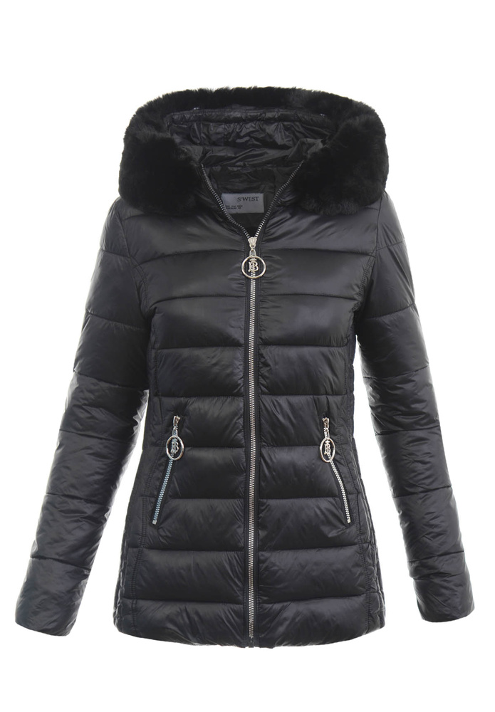 Damska Kurtka Zimowa Czarna