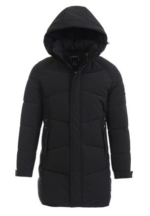 Męska Zimowa Kurtka Czarna