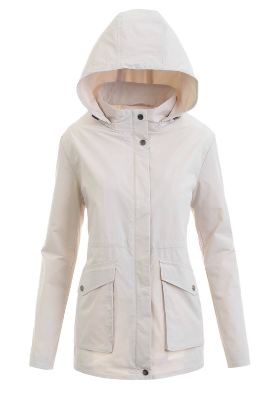 Kurtka Ortalionowa Wiosenna Beżowa