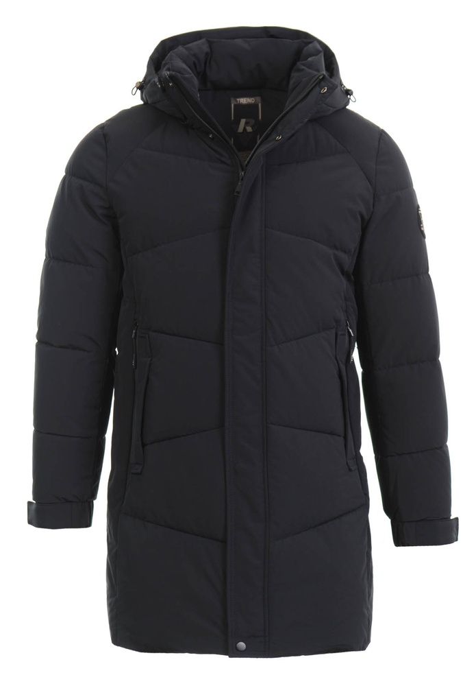 Męska Zimowa Kurtka Granatowa