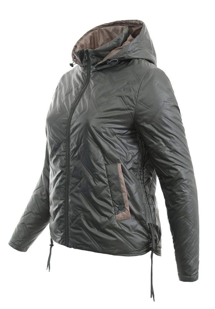 Kurtka Parka Wiosenna Zielona