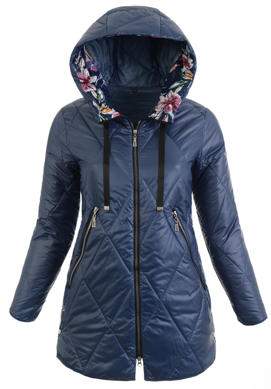 Kurtka Wiosenna Niebieska