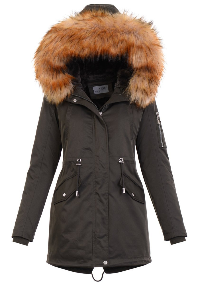 Parka Zimowa 2w1 Sylwia Zielona