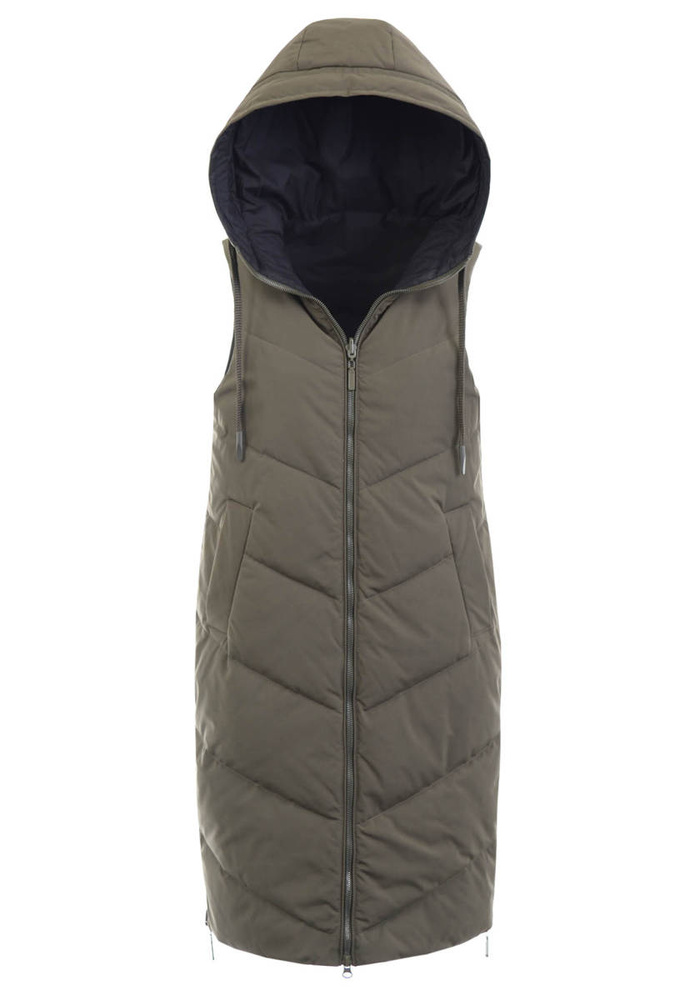 Damska Kamizelka Bezrękawnik Granat