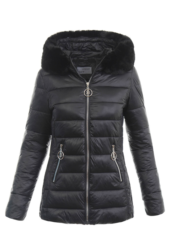 Damska Kurtka Zimowa Czarna