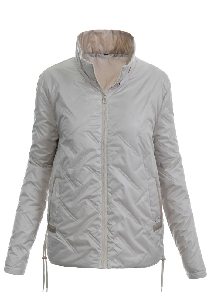 Kurtka Parka Wiosenna Ecru