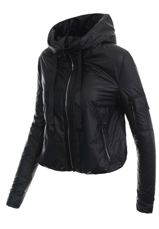 Kurtka Parka Wiosenna Czarna