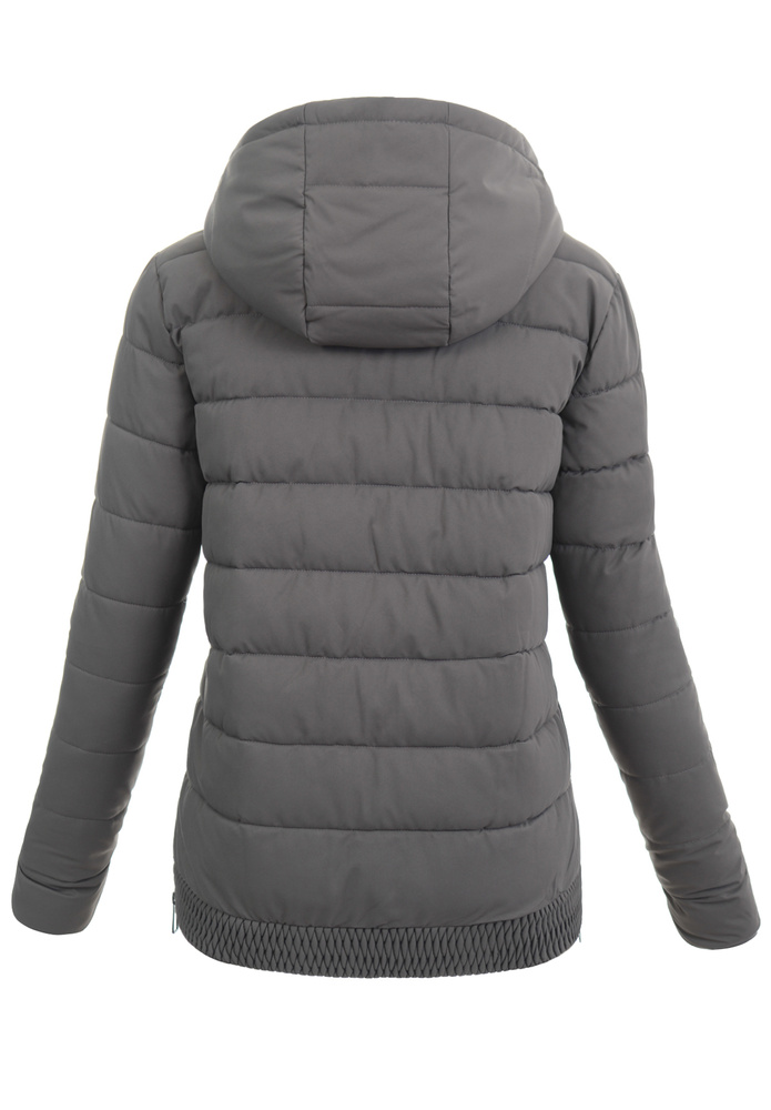 Damska Kurtka Zimowa Szara