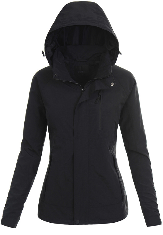 Kurtka Parka Przejściowa Czarna