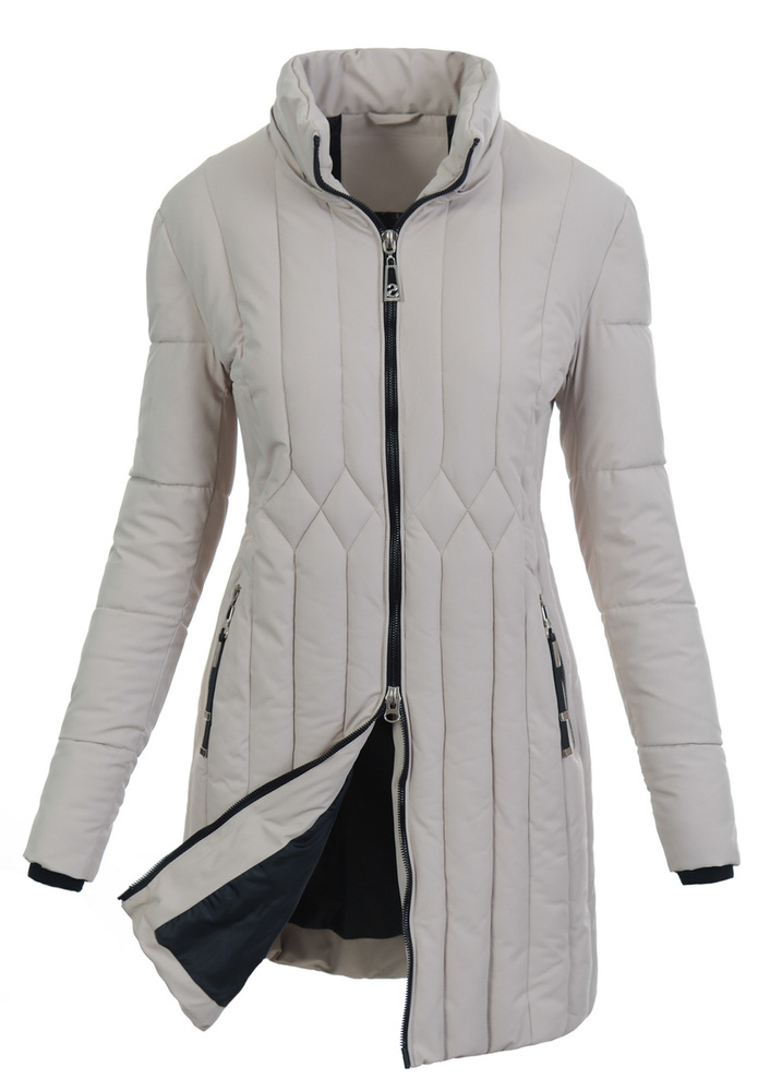 Damska Kurtka Zimowa Cappuccino