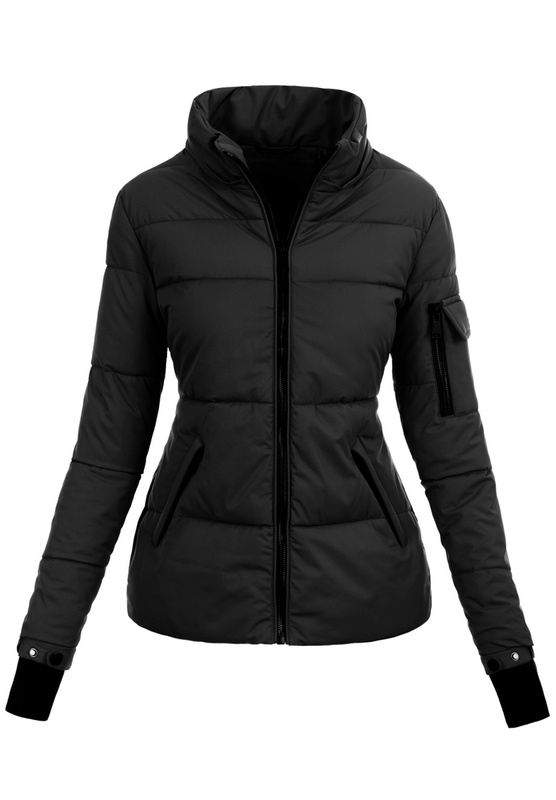 Damska Kurtka Zimowa Czarna