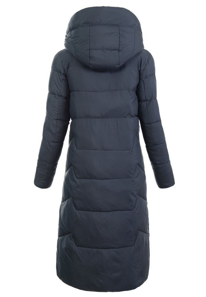 Damska Zimowa Ortalionowa Kurtka Granatowa