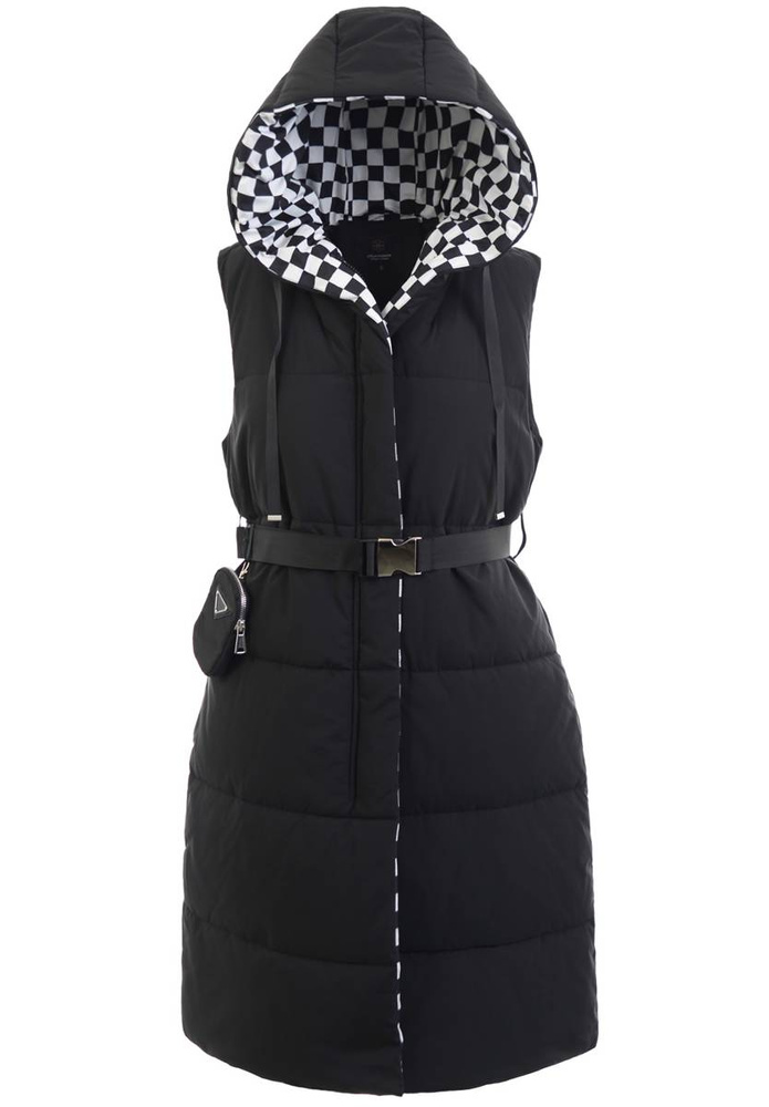 Damska Kamizelka Bezrękawnik Granat