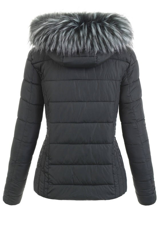 Damska Zimowa Kurtka Zielona