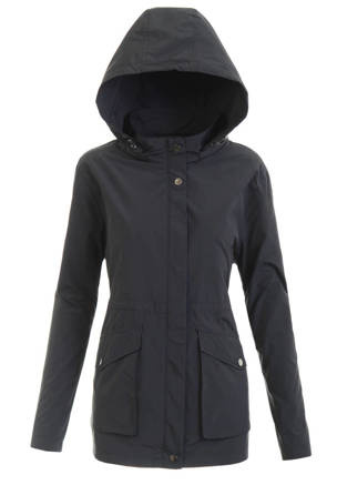 Kurtka Ortalionowa Wiosenna Czarna