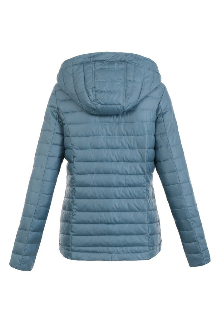 Damska WiosennoJesienna Kurtka Niebieska